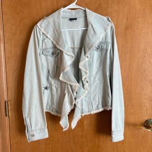 Ungaro fever Women's Distressed Denim Jacket 48